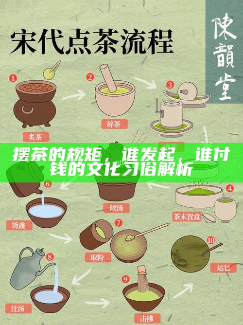 摆茶的规矩，谁发起，谁付钱的文化习俗解析