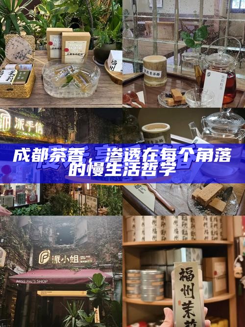 成都茶香,渗透在每个角落的慢生活哲学